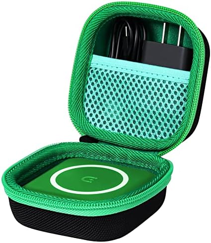 Khanka Premium Hard Shell Case for Iseyyox, RTOPS, Hicober & UCOMX Nano 3-in-1 Wireless Charger – Shock-Resistant, Lightweight Yellow Travel Accessory for Optimal Protection and Seamless Organization While On the Move