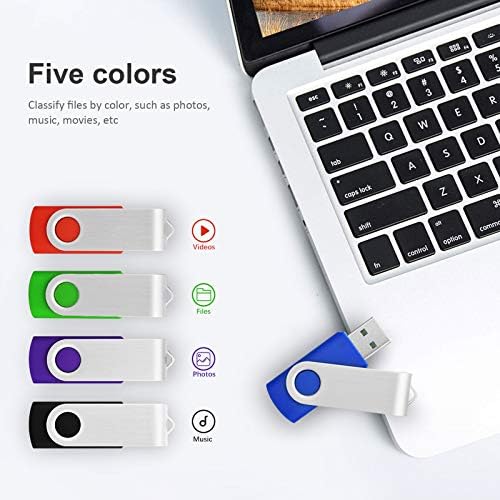 KOOTION 10-Pack USB 3.0 Flash Drives – 32 GB Swivel Thumb Drives in Vibrant Colors for Fast Data Transfer and Portable Storage Solutions Unleash your data storage potential with the KOOTION 10-Pack USB 3.0 Flash Drives, featuring 32 GB of reliable memory in a stylish swivel design. Perfect for professionals, students, and anyone needing versatile storage, these USB sticks ensure high-speed data transfer and easy access to your files. The vibrant mix of colors not only adds a personal touch but also makes organization effortless. With robust construction for durability and a convenient keychain feature, these thumb drives are designed for on-the-go use, ensuring your important files are always within reach. Experience seamless compatibility with various devices and plug-and-play functionality that eliminates setup hassles. Secure your data while enjoying the benefits of enhanced performance and convenience with KOOTION – your ideal portable data storage solution!