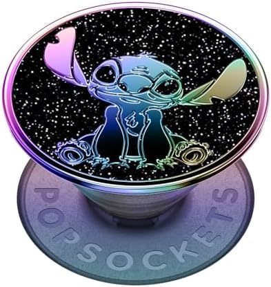 Stylish Lilo & Stitch Pop Socket Grip with Kickstand – Versatile One-Handed Phone Holder for Seamless Use and Enhanced Compatibility across Devices – Effortless Style and Functionality in a Durable Accessory for i Phone, Samsung, and More – Perfect for Wireless Charging and Swappable Designs – Ideal Anti-Drop Solution for Everyday Convenience
