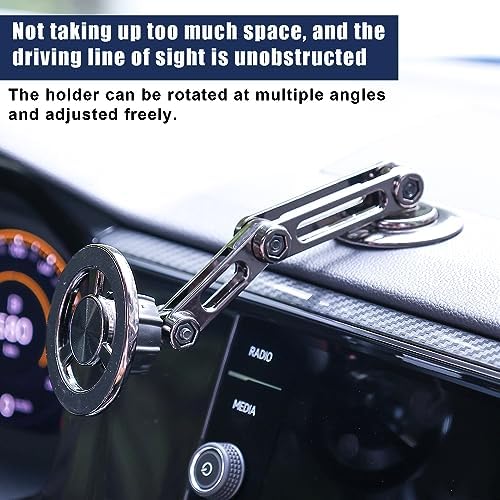 Ultimate 360° Magnetic Phone Holder for Car – Premium Car Mount with Secure Grip for Smartphones, Effortless Dashboard & Air Vent Installation – Enhanced Safety and Style for Every Driver