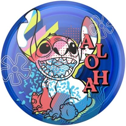 Stylish Lilo & Stitch Pop Socket Grip with Kickstand – Versatile One-Handed Phone Holder for Seamless Use and Enhanced Compatibility across Devices – Effortless Style and Functionality in a Durable Accessory for i Phone, Samsung, and More – Perfect for Wireless Charging and Swappable Designs – Ideal Anti-Drop Solution for Everyday Convenience