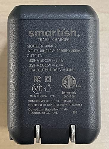 Smartish Charge Island 15 W Fast Wireless Charger – Qi-Certified Non-Slip Charging Pad for i Phone, Samsung Galaxy & Air Pods Pro – Enhance Efficiency with Sleek Design & Built-in Safety Features – Ideal for Home & Office Charging Solutions