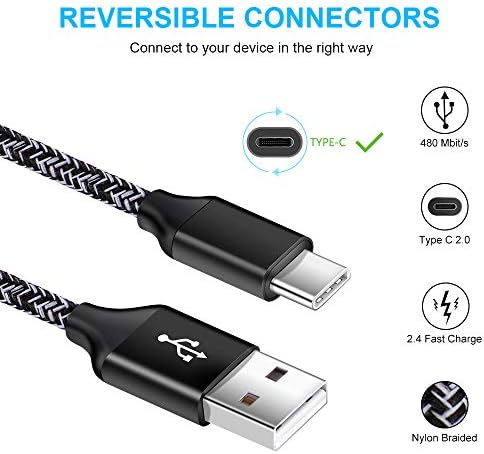 Ultra-Fast Type C Charger Cable for Samsung Galaxy S Series – High-Speed USB-C Charging Solution with Compact Wall Adapter for Unmatched Compatibility and Durability – Ideal for Busy Lifestyles and Travel Needs