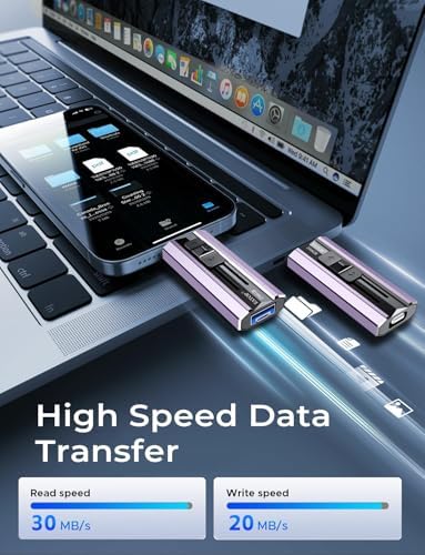 Revolutionize Your Data Storage with the 512 GB Light Purple 4-in-1 Flash Drive – Effortless Backup for i Phone, i Pad, Android & Computer Users – Plug-and-Play Convenience, No Apps Needed, Perfect for Photographers & Busy Professionals!