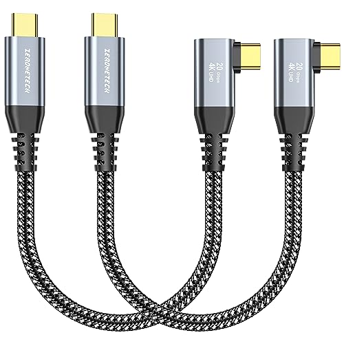 Long USB C Monitor Cable 10FT, 4K@60Hz Video Output 100W PD Charging, 20Gbps Data Transfer, Long USB C 3.2 Gen 2×2 Cable for MacBook, iPad, Dell, LG, ARZOPA, KYY for Portable Monitor – Enhanced Compatibility and Speed