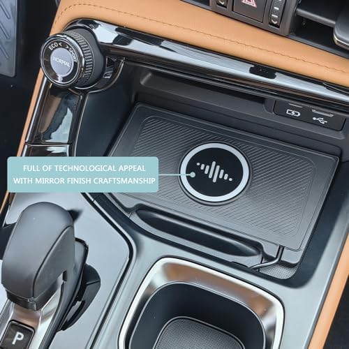 Transform Your Lexus RX 350 into a High-Tech Haven with Our Premium Wireless Charging Pad – Fast Charging for i Phone 16, 15, 14, 12 & 13, Effortlessly Compatible with Cases, Sleek Design for Ultimate Convenience and Safety Features to Prevent Overheating.