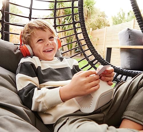Yoto Wireless Bluetooth Headphones for Kids – Lightweight Over-Ear Design with Adjustable Fit and Volume-Limiting Safety Features, Foldable for Travel Convenience, Includes Carry Bag for Easy Portability and Enhanced Audio Experience