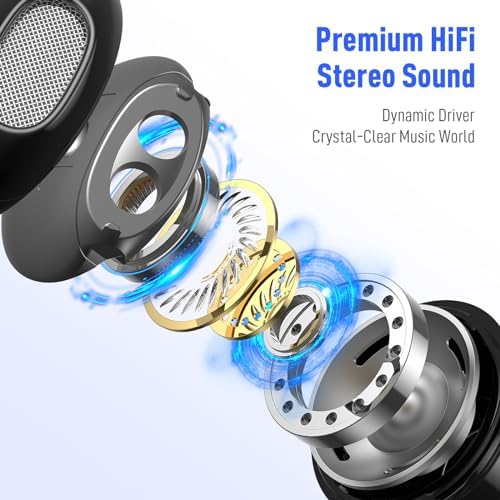High-Fidelity USB C Headphones for Samsung Galaxy S25 S24 S23 S22 Ultra, i Phone 15 & 16 Pro Max – Premium Wired Type C Earbuds with Built-In Microphone and Volume Control for Crystal-Clear Calls and Immersive Sound Quality – Ideal for Galaxy Z Flip 3, One Plus, and Daily Use