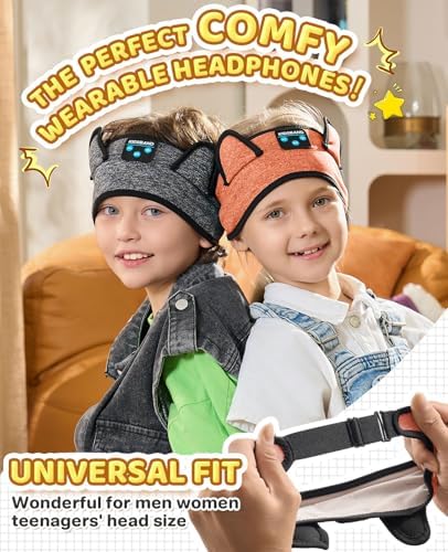 Ultimate Kids Bluetooth Headphones for Safe and Stylish Listening – Versatile Wired Playback Option with Volume Limiting Technology – Durable and Lightweight Design for Travel, School, and Home Use – Adjustable Headband for Customized Comfort – Compatible with Kindle, Tablets, and Cell Phones – Perfect for Boys and Girls