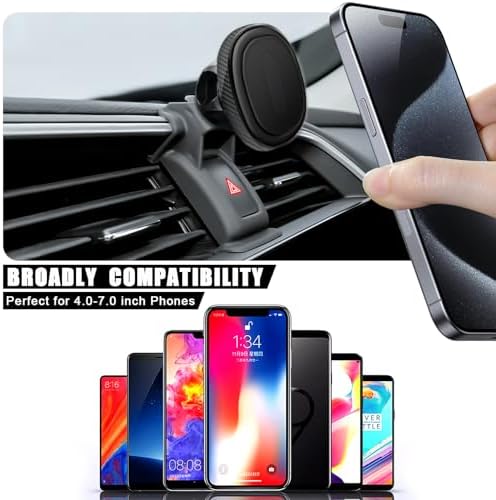 Revolutionize Your Driving with the Ultimate Magnetic Car Phone Holder for Honda Civic (2016-2021) – Air Vent Stand Mount for i Phone, Samsung & All Smartphones – Secure, 360-Degree Rotation for Unmatched Convenience & Hands-Free Navigation