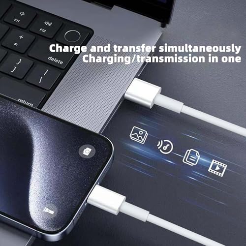 Ultra-Fast USB-C Charging Cable for Air Pods Pro, Max & Generations 1-3 – Lightweight, Durable Design for On-the-Go Power – Optimal Compatibility & Efficient Power Delivery for Audiophiles and Busy Professionals