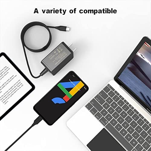 Universal 45 W USB-C Laptop Charger: High-Speed Type-C AC Adapter for Chromebook, Compatible with HP, Asus, Samsung, Acer, Lenovo, Dell, Fast Charging Solution for Enhanced Device Performance and Reliability