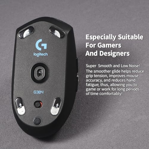 Transform Your Gameplay with immoenuc Glass Mouse Skates for Logitech G502 X Plus & Lightspeed – Ultra-Smooth, Durable Feet Pads for Enhanced Speed and Precision in Gaming Performance!