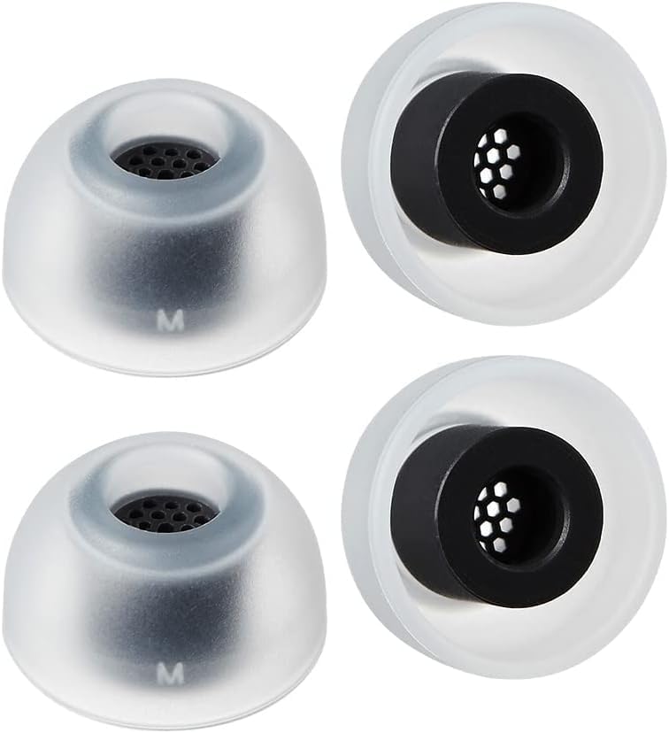 Upgrade Your Audio Game with AZLA Sedna Earfit MAX Eartips for Galaxy Buds 2 Pro – Phantom Black (M) | Medical-Grade Silicone Noise-Canceling Ear Tips for Superior Sound Isolation & Comfort | Samsung-Certified for Optimal Performance & Secure Fit | Elevate Your Listening Experience with Enhanced Compatibility and Crystal-Clear Audio Quality | Perfect for Workouts, Commutes, and Relaxation