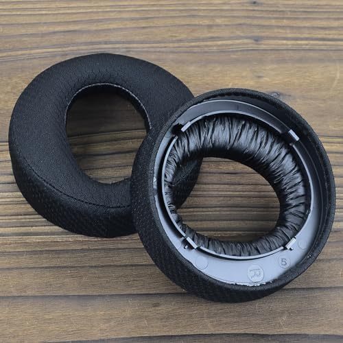 Elevate Your PS5 Gaming with Premium Memory Foam Ear Pads – Noise-Isolating Replacement Cushions for Sony Pulse 3 D Wireless Headset – Soft Mesh Fabric for Unmatched Comfort & Long-Lasting Durability – Black Finish for Seamless Style
