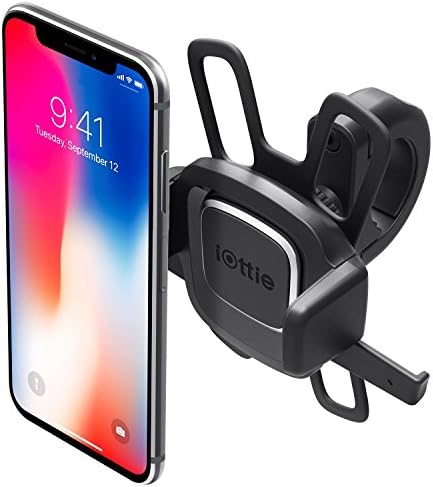 i Ottie Easy One Touch 4 Universal Bike Phone Mount Holder – Secure Smartphone Cradle for Bicycles & Motorcycles | Compatible with i Phone Xs Max, 8 Plus, Samsung Galaxy S9, S8 & More | Effortless One-Touch Release, Adjustable Viewing Angles, Durable Weather-Resistant Design for All Your Cycling Adventures