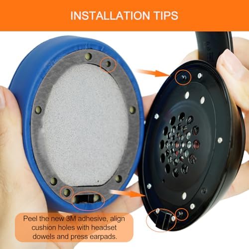 GVOEARS Premium Replacement Ear Pads for Beats Studio 2 & 3 – Ultra-Comfort Memory Foam Cushions with Strong 3 M Adhesive for Reliable Fit – Titanium Grey – Revitalize Your Audio Experience with Enhanced Noise Isolation and Seamless Compatibility