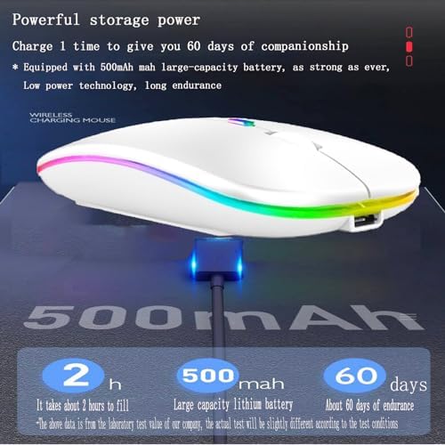 Seamless Productivity with 3 Pack Rosy Glow Red Wireless Bluetooth Mouse – Rechargeable, Silent, and Slim Dual Mode Mice for Laptop, Desktop, i Pad, and Mac – Perfect for On-the-Go Professionals and Students