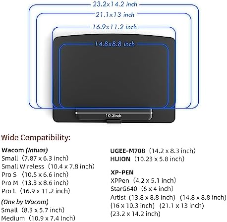 Ultimate Adjustable Extra Large Tablet Stand for Enhanced Digital Artistry – Foldable and Ergonomic Holder Compatible with i Pad, Fire HD, Galaxy Tab, Surface Pro, and More (7-23.8 inches) – Perfect Stability and Portability for Creators and Professionals