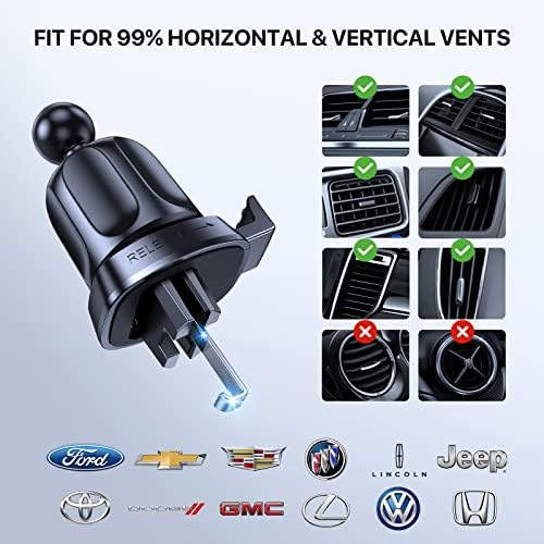 Revolutionize Your Driving Experience with the Miracase 2 nd Generation Universal Phone Holder – 3-in-1 Air Vent Mount for i Phone 16/15/14/13/12/11 and All Smartphones – Enhanced Stability, 360-Degree Rotation, and Hands-Free Convenience for Safer Navigation