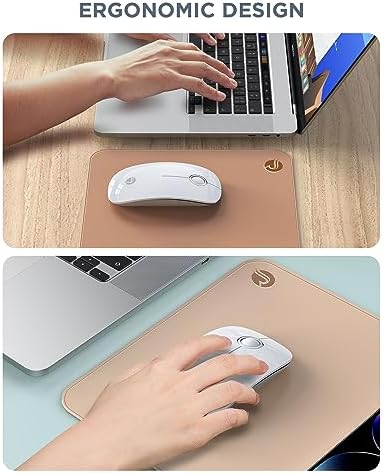 Sleek Purple Wireless Bluetooth Mouse – Effortless Dual Connectivity, 1600 DPI Precision, Whisper-Quiet Clicks, Long Battery Life for Enhanced Productivity and Versatile Device Compatibility
