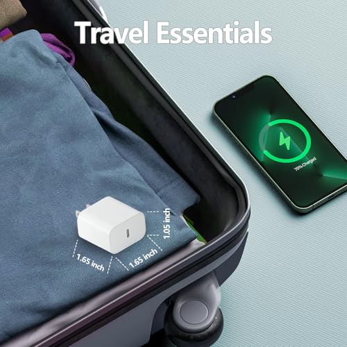 Elevate Your Charging Game with the 3-Pack Premium Dual PD Port USB C Charger Block – Compact & High-Speed Travel Power Adapter for i Phone, i Pad, Galaxy, Pixel & More – Dual Device Fast Charging Solution for On-the-Go Professionals