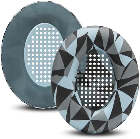 Transform Your Sennheiser Momentum 4 with WC Sweat Z Earpad Covers – Stylish Black Camo Protection for Active Lifestyles – Sweatproof, Washable Silicone Ear Pads for Ultimate Comfort and Enhanced Longevity