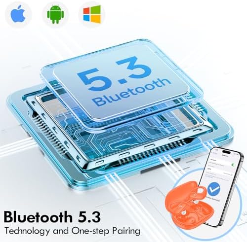 Kurdene Wireless Sport Earbuds – Ultra-Comfortable Bluetooth Headphones with 60 Hours Playtime, Immersive Deep Bass Sound, and Secure Over-Ear Fit for Active Use – Perfect for Running, Workouts, and Business Calls – Lightweight, Sweat-Resistant Design in Sleek Black Finish