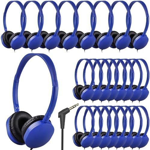 Classroom-Ready 10 Pack Kids Headphones – Ultra-Comfortable & Robust Earbuds for Students, Toddlers, and Teens – Superior Sound Quality & Multi-Device Compatibility – Perfect Headphone Set for Enriching Educational Engagement