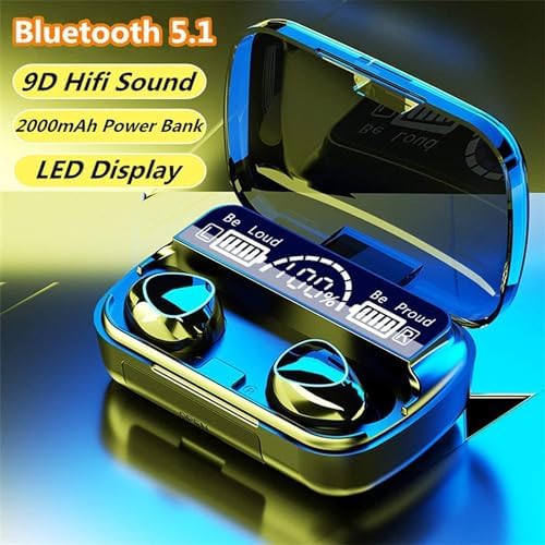 Unleash Your Audio Experience with IPX7 Waterproof Wireless Earbuds – 136 Hours of Playtime, Bluetooth Headphones for Sports & Everyday Use, Digital Display Charging Case, Enhanced Compatibility for i Phone, Android & TV, Crisp Sound Quality with Built-in Microphone for Hands-Free Calls
