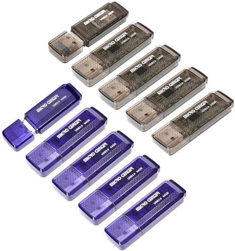 Ultra-Fast 64 GB USB 3.0 Flash Drive 5-Pack – Compact Memory Sticks for Effortless Data Storage and Transfer – Perfect for Home, Office, and On-the-Go Use – Compatible with All Devices