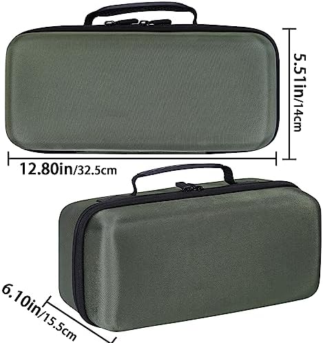 Ultimate Protection for On-the-Go Charging: co2 CREA Hard Travel Case for Anker Power Core Reserve 192 Wh Power Bank – Lightweight, Shockproof, and Stylish Black Design with Custom Compartments for Accessories and Quick Access Zippers
