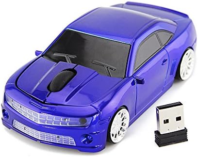 Rev Up Your Productivity with the Ai5 G Wireless Sport Car Shape Mouse – Sleek Optical Mice for Laptop and Desktop, Featuring 2.4 GHz Nano USB Connectivity and Eye-Catching LED Headlight (Red) – Perfect for Gamers and Automotive Enthusiasts!
