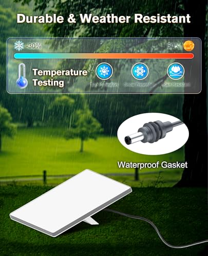 10 FT Heavy-Duty Starlink Mini DC Power Cable for Vehicles – Waterproof 12 V-24 V Charger with High-Speed 18 AWG Adapter for Uninterrupted Outdoor Connectivity and Adventure Ready Performance