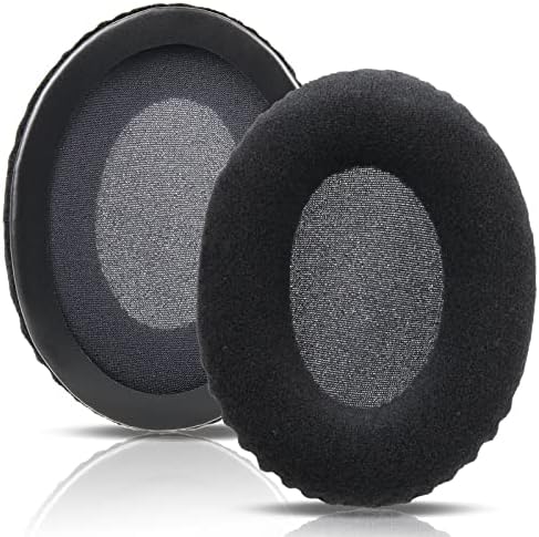Ultimate Comfort Replacement Ear Pads for Hyper X Cloud II Wireless & Cloud Alpha – Luxurious Velour & Premium Protein Leather with High-Density Foam for Enhanced Gaming Experience – Quick Installation & Sleek Black Design