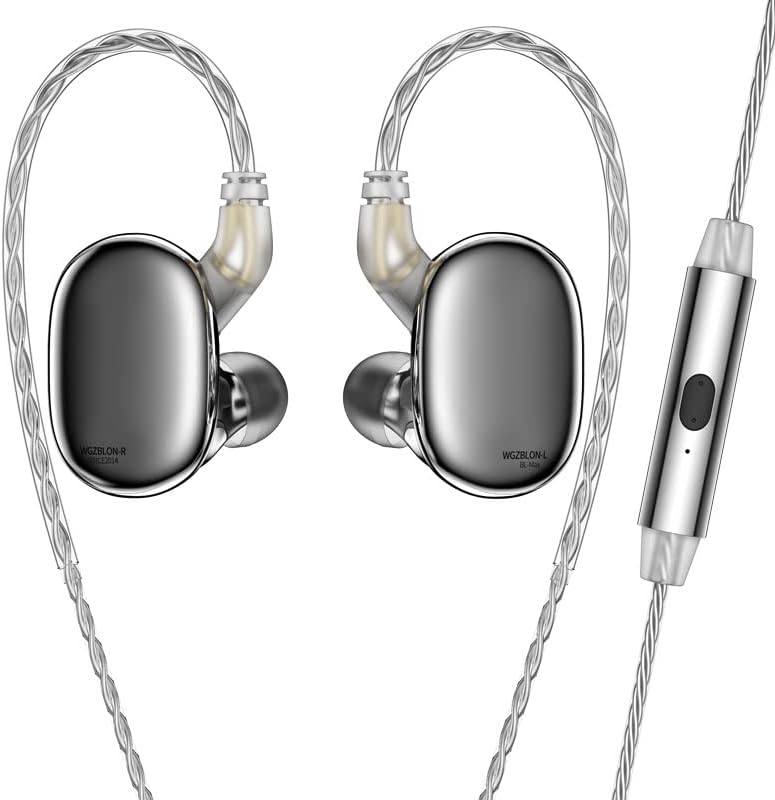 Transform Your Listening Journey with keephifi BLON BL-T3 High Fidelity In-Ear Monitors – Premium 11 mm Copper Clad Diaphragm for Deep Bass and Crystal Clear Vocals, Ergonomically Crafted for All-Day Comfort, Perfectly Suited for Sports, Gaming, and Music Enthusiasts, Enhanced Device Compatibility Featuring Built-in Mic for Effortless Hands-Free Communication – Lightweight Yet Durable Design to Complement Your Active Lifestyle
