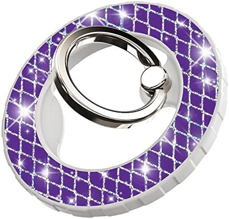 Magnetic Phone Ring Holder Stand – Adjustable Finger Grip with Enhanced Stability and Style for i Phone 12-15 Series – Collapsible Kickstand with Superior 80% Magnetic Strength, Sleek Blue Design for Wireless Charging Compatibility – Ultimate Protection and Versatile Angle Adjustment for Seamless Use