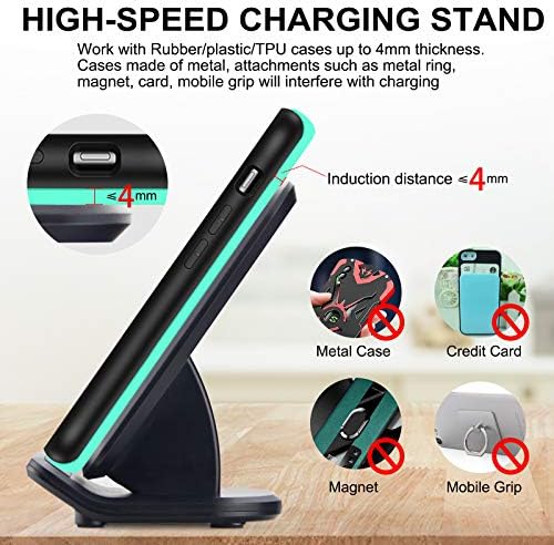Experience Seamless Charging with the BIGMONAT 15 W Qi-Certified Wireless Charging Station – High-Speed Multi-Device Power Hub for i Phone, Galaxy, and Google Devices – Effortlessly Stylish, Case-Friendly Design Perfect for Home and Office Use – Durable Solution for Tech Enthusiasts Seeking Efficiency and Elegance – Fast 15 W Power for Quick Device Recharges – Compatible with Latest i Phone Models (15/14/13/12/11 Pro Max) and Galaxy Series (S23/S22/S21/S20/Note 20/10) – Elevate Your Charging Experience with a Sleek, Clutter-Free Setup that Keeps Your Devices Ready at All Times. Ideal for Modern Lifestyles, This Qi-Certified Station Merges Safety and Speed, Making It the Ultimate Choice for Fast, Reliable Charging Solutions.