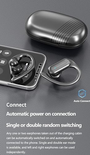 Elevate Your Audio Experience with Model 30 True Wireless Earbuds – Cutting-Edge Bluetooth 5.3 Headphones with IP7 Waterproof Protection, Touch Control Features, Built-in Microphone, and LED Battery Status for Ultimate Freedom in Sports and Daily Life