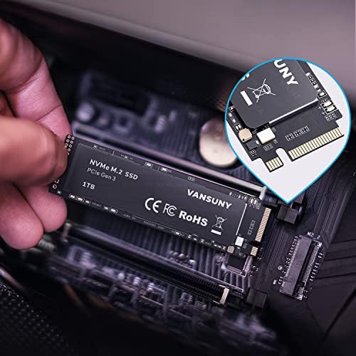 Upgrade Your PC or Laptop with Vansuny 128 GB SATA III SSD – High-Speed 2.5” Internal Solid State Drive with 450 MB/s Read Speed, Advanced 3 D NAND Flash for Enhanced Performance and Reliability