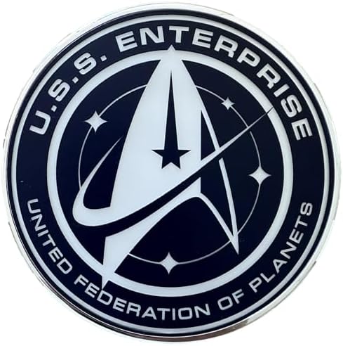 Star Trek Illuminating Wireless Charger & Backup Battery Pack – Sci-Fi Inspired Portable Phone Charger with Light-Up Transporter Pad Logo for Enhanced Compatibility and Fast Charging – Ultimate Gift for Star Trek Fans and Tech Enthusiasts