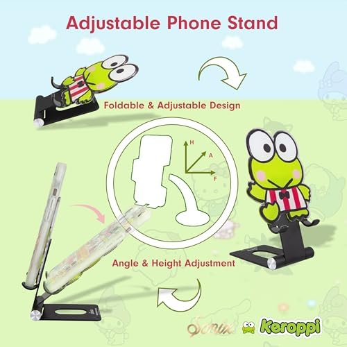 Sonix x Sanrio Character Phone Stand | Adjustable Cell Phone Holder, Desk Stand, Dock | Hello Kitty Classic – Enhanced Compatibility and Speed
