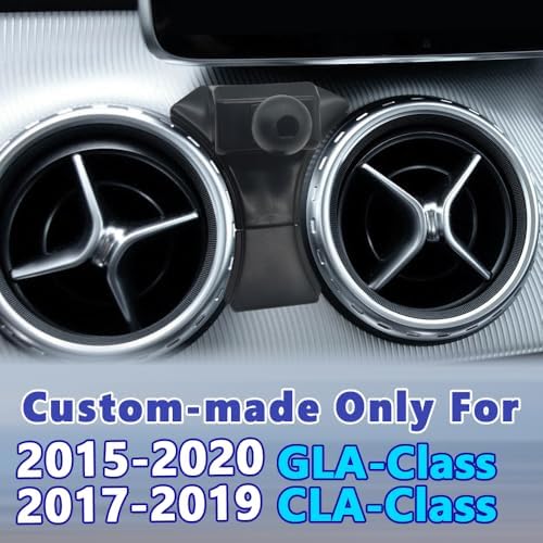 COMETURE Mercedes Benz Car Phone Holder Mount – Universal Smartphone Cradle for GLE Class (GLE-20-24) with Adjustable Viewing Angles and Tool-Free Installation – Elevate Your Driving Experience with Premium Interior Accessories for Navigation and Hands-Free Calls
