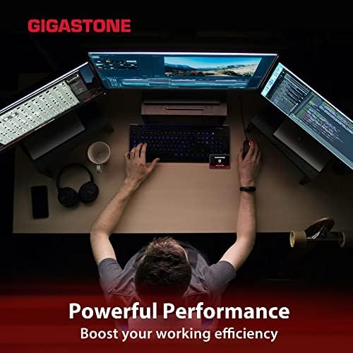 Transform Your Laptop and PS4 with Gigastone 256 GB SATA III SSD – Unleash Blazing 520 MB/s Read Speeds for Ultimate Gaming and Productivity – Reliable 2.5″ Internal Solid State Drive Featuring Advanced 3 D NAND and SLC Cache Technology – Revolutionize Your System’s Performance Today!