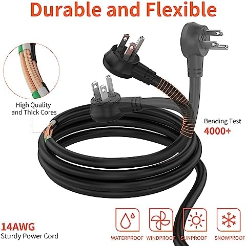10 FT Heavy Duty 8 Outlet Surge Protector Power Strip with Wall Mount Capability – 2100 Joules of Protection for Home, Office, Garage and Workshop – Versatile, Space-Saving Design with Wide Spaced Outlets for Large Plugs and Electronics