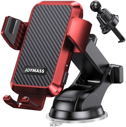 Effortless Power on the Road: JOYMASS 15 W Wireless Car Charger & Auto-Clamping Phone Holder in Chic Purple – Universal Compatibility with i Phone 12-16 & Samsung Galaxy S24, S23, S22+ – Fast Charging Made Stylish and Secure for Every Commute