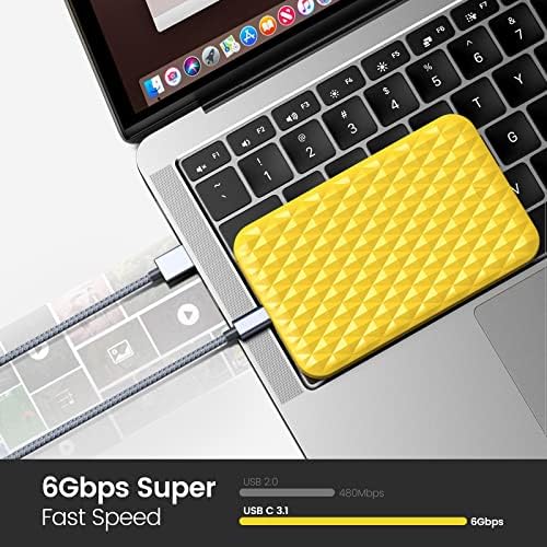 Dual-Bay M.2 SSD Enclosure for High-Speed Data Transfer – 10 Gbps NVMe & 6 Gbps SATA Compatibility, Tool-Free Aluminum Caddy for 2280/2260/2242/2230 SSDs, UASP Support, Sleek Grey Design – Perfect Solution for Professionals and Tech Enthusiasts