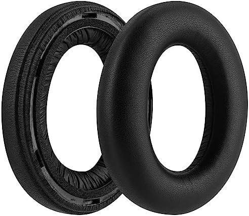 Transform Your Sennheiser Momentum 4 Wireless Headphones with Premium Geekria Quick Fit Ear Pads – Ultimate Replacement Cushions for Superior Comfort, Enhanced Sound Isolation, and Long-lasting Durability – Sleek Black Earpads Designed for Audiophiles Seeking Optimal Performance