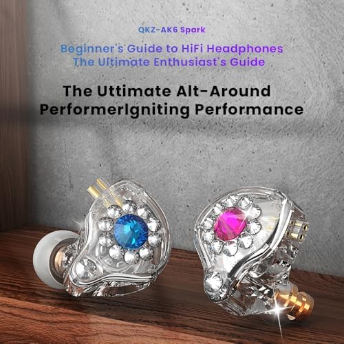 Experience Unmatched Audio Precision with AK6 Spark High-Performance Wired Gaming Headphones – Detachable IEM Earbuds Featuring 11 mm Dynamic Driver for Deep, Punchy Bass and Crystal-Clear Sound Quality – Ergonomically Designed for Maximum Comfort During Long Gaming Sessions – Includes Blue Microphone for Enhanced Voice Clarity Across All Platforms – Versatile Compatibility for PCs, Consoles, and Mobile Devices – Perfect Choice for Gamers and Music Lovers Seeking Superior Sound and Style – Lightweight and Portable for On-the-Go Listening – Durable Construction Ensures Longevity and Reliability – Elevate Your Gaming and Music Experience with the Ultimate Hi-Fi Earbuds