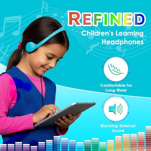 Bulk 36-Pack Classroom Headphones | Versatile Multi-Color 3.5 mm Jack Earphones for Students of All Ages | Comfortable, Durable, and Adjustable Headsets Ideal for Engaging Learning Environments and Collaborative Activities